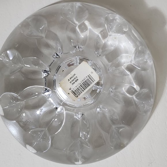 Late 20th Century Miller Rogaska Equinox Crystal Candle Holder - Picture 5 of 10